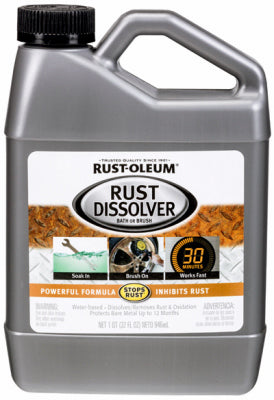 Rust-Oleum 293617 Automotive Rust Dissolver, 1 Qt