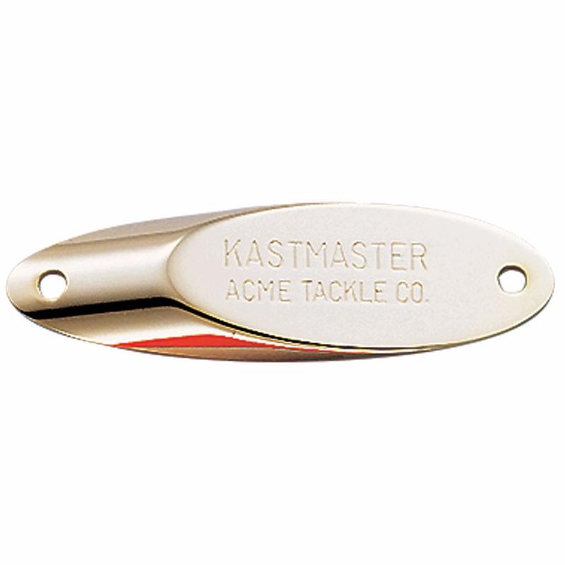 ACME 0287-0065 Kastmaster Plain Treble Hook, Gold, 1/4 Oz