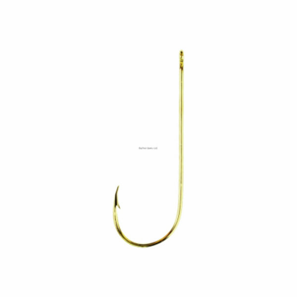 Eagle Claw 0848-0939 Light Wire Gold Aberdeen Hook, Size 4, 10-Pack