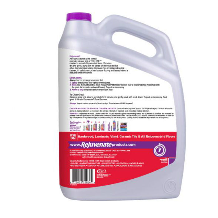 Rejuvenate RJFC128 No Bucket Floor Cleaner, 128 Oz