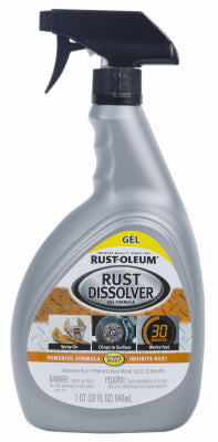 Rust-Oleum 300112 Automotive Rust Dissolver, 32 Oz Spray Gel