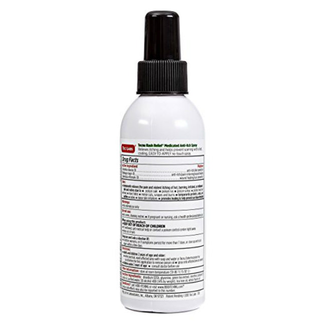 Tecnu FG10277 Rash Relief Anti-itch Spray, 6 Oz