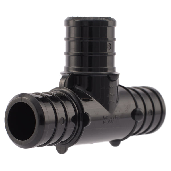 SharkBite UP370A5 PEX Poly Alloy Barb Tee, 3/4", 5-Pack