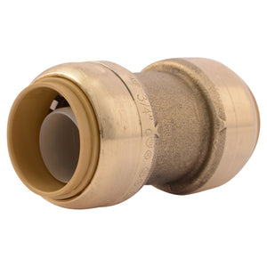 SharkBite U016LFA4  Push-To-Connect Straight Coupling, 3/4" x 3/4", 4-Pack