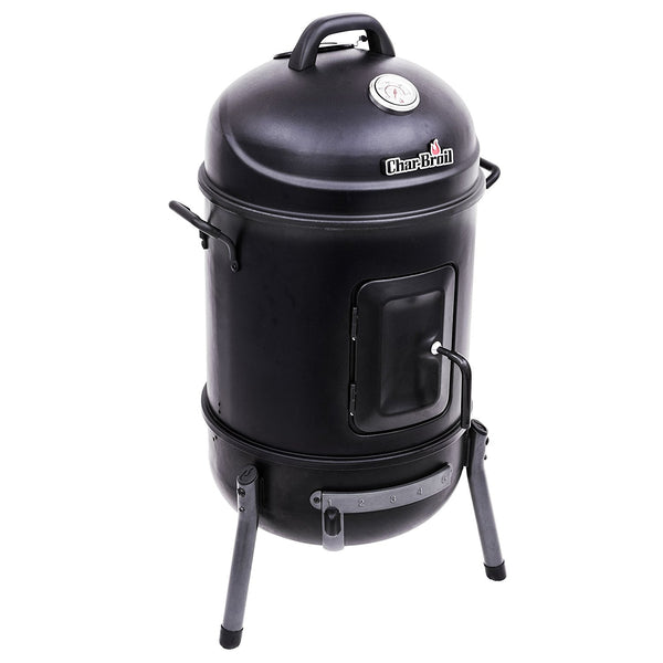 Char-Broil 18202075 Bullet Smoker with Airflow Control System, 16"