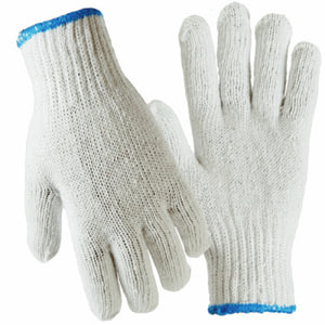 True Grip 9190-26 Men's Ambidextrous Design String Knit Gloves, Large