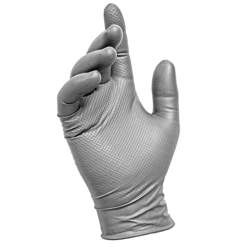 Grease Monkey 27502-16 Gorilla Grip Nitrile Disposable Gloves