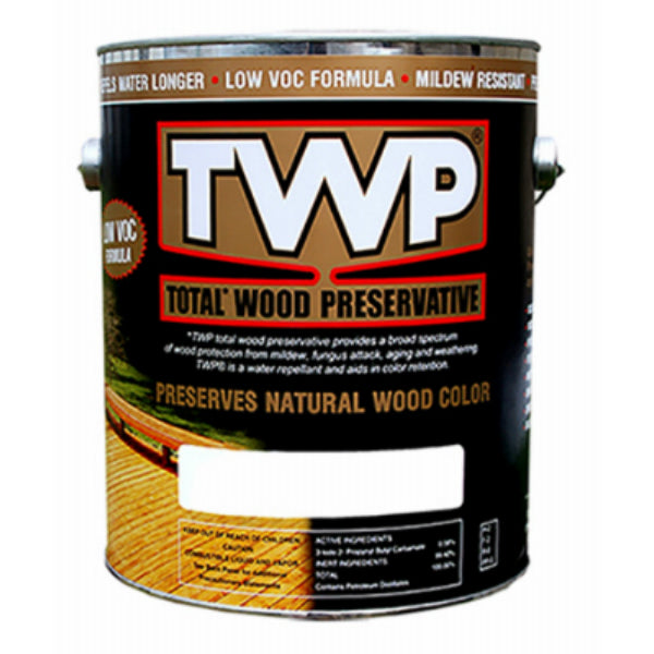 TWP TWP-1511-1 Semi-Transparent Wood Preservative, California Redwood, 1 Gallon
