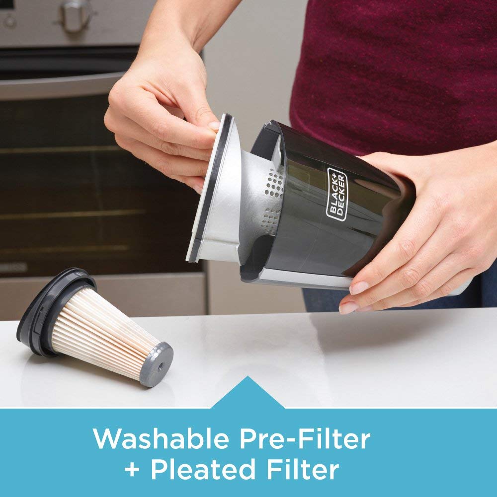 Hand Vac Replacement Pleated Filter | BLACK+DECKER