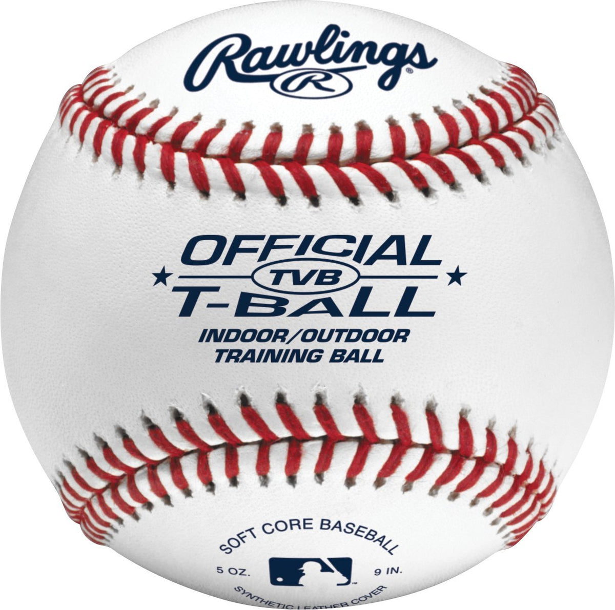 Rawlings TVBSW2-24 T-Ball 6U Training Baseballs, 2-Pack