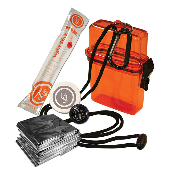 UST 20-727-01 Watertight 1.0 Survival Kit, Orange