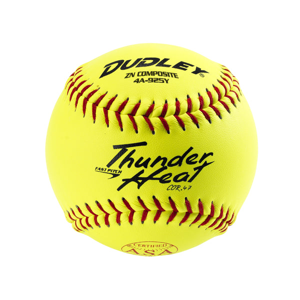 Dudley 4A144R6 ASA Thunder Heat Polycore Fastpitch Softball, 11"