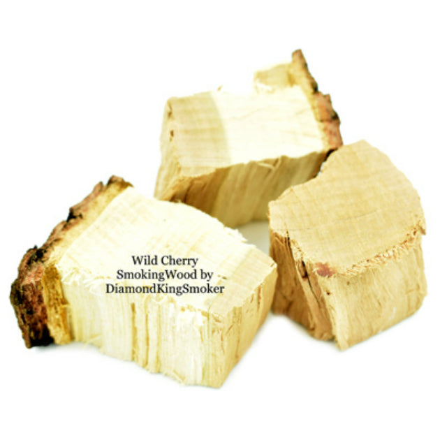 Diamond King Smoker WILD-CHERRY-SMOKING-WOOD Impeccably Cured Smoking Wood, 5 Lb