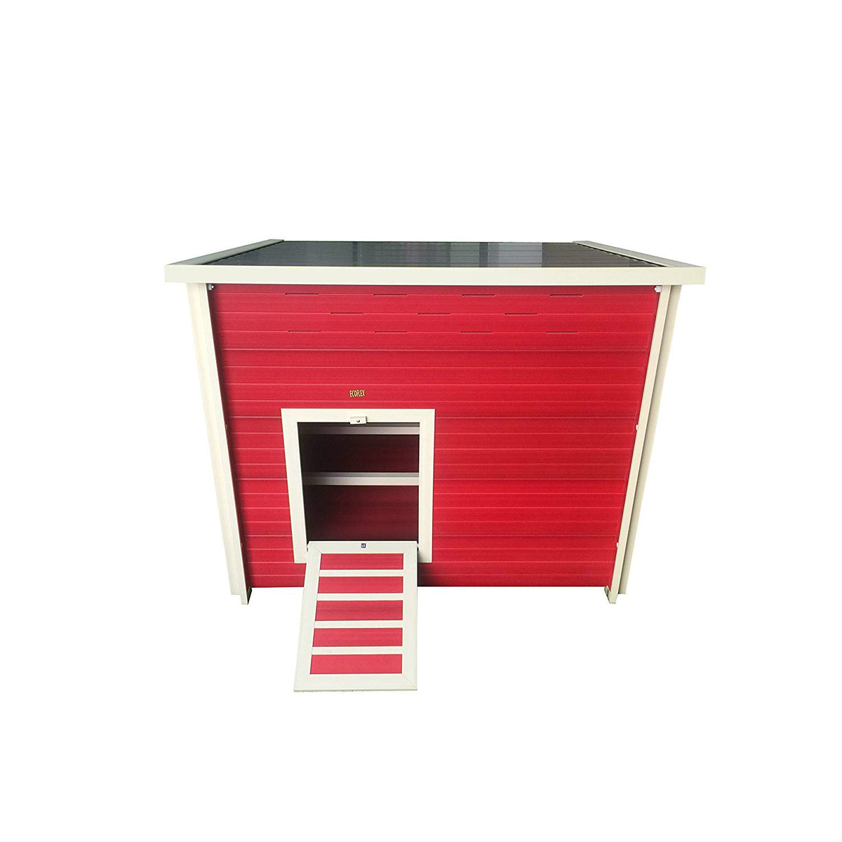 NewAge Pet ECHK503-B-RD Ecoflex Fontana Chicken Barn, Red, Jumbo