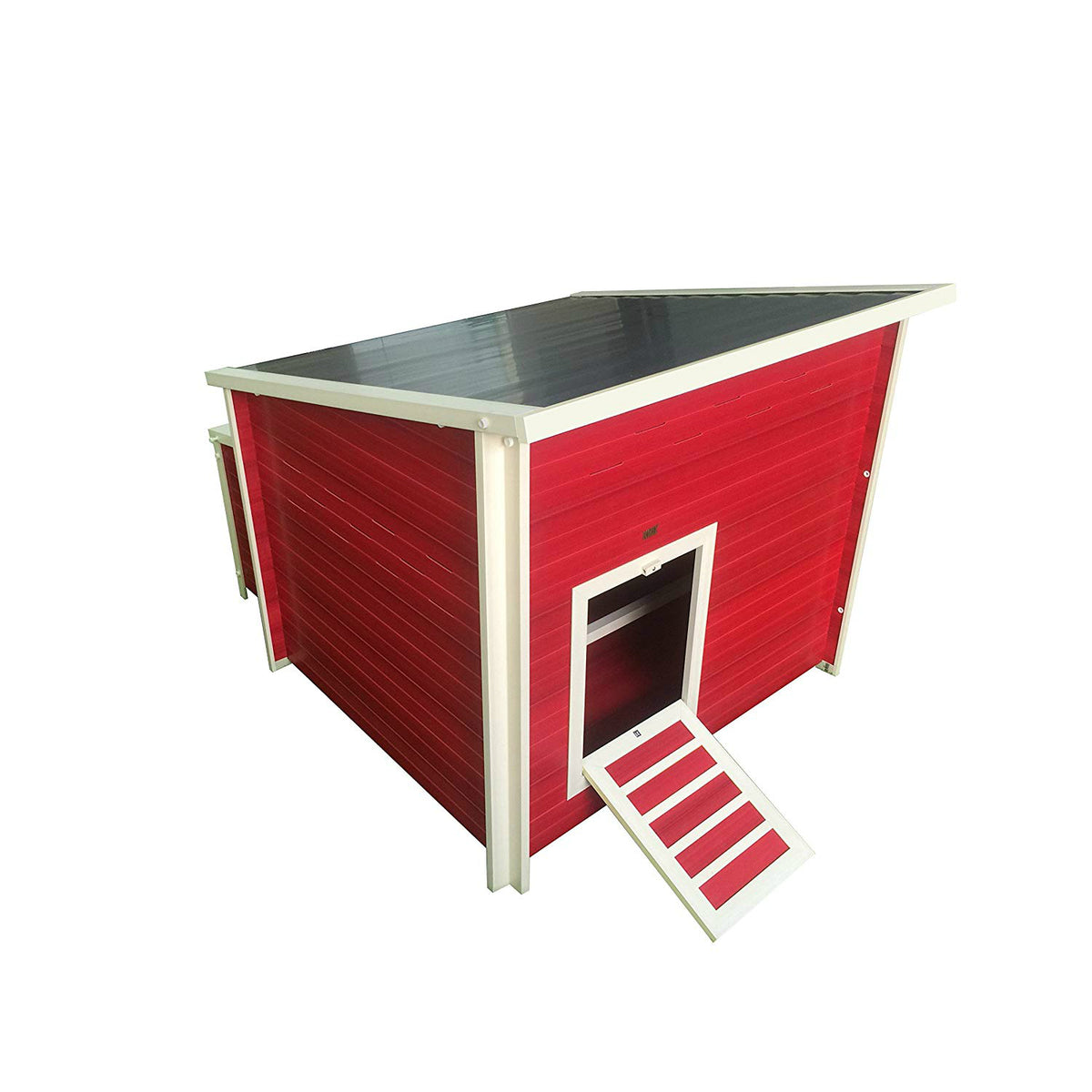 NewAge Pet ECHK503-B-RD Ecoflex Fontana Chicken Barn, Red, Jumbo