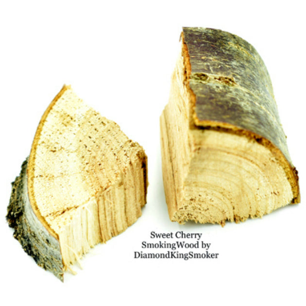 Diamond King Smoker SWEET-CHERRY-SMOKING-WOOD Impeccably Cured Smoking Wood, 5 Lb