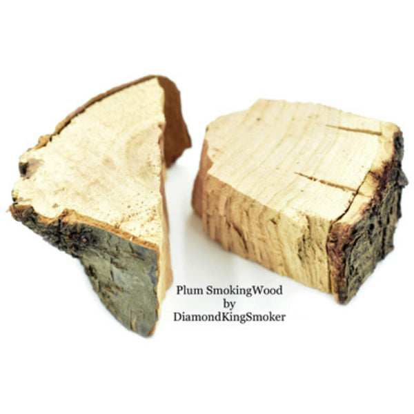 Diamond King Smoker PLUM-SMOKING-WOOD Impeccably Cured Plum Smoking Wood, 5 Lbs