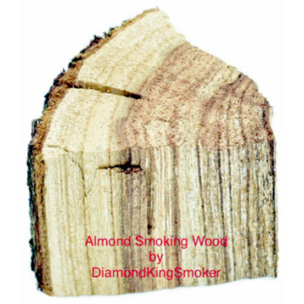 Diamond King Smoker ALMOND-SMOKING-WOOD Impeccably Cured Smoking Wood, 5 Lb