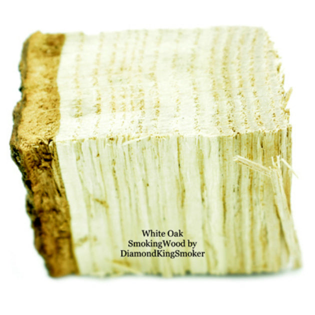 Diamond King Smoker WHITE-OAK-SMOKING-WOOD Impeccably Cured Smoking Wood, 5 Lbs