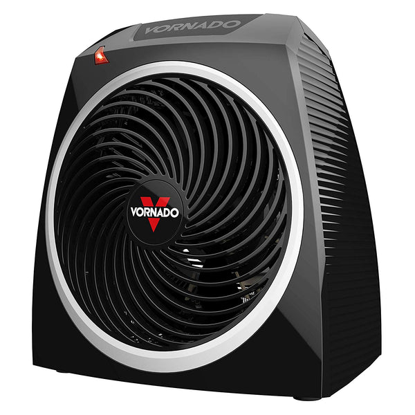Vornado EH1-0133-06 Personal VH5 Vortex Space Heater, Black, 375W / 750W