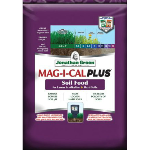 Jonathan Green 11357 MAG-I-CAL Plus for Lawns in Alkaline + Hard Soil,15000 SqFt