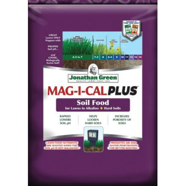 Jonathan Green 11357 MAG-I-CAL Plus for Lawns in Alkaline + Hard Soil,15000 SqFt