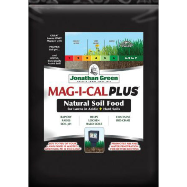 Jonathan Green 11355 MAG-I-CAL Plus for Lawns in Acidic + Hard Soil, 15000 Sq.Ft