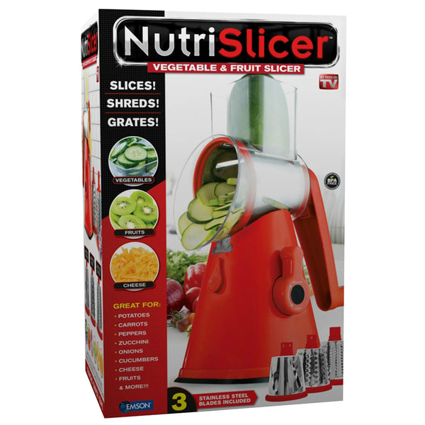 NutriSlicer 1988 Vegetable & Fruit Slicer, As Seen On TV