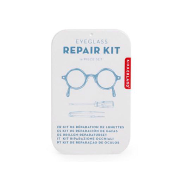 Kikkerland CD133 Eyeglass Repair Kit with 1-Magnifying Glass
