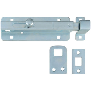 National Hardware N236-328 Padlock Spring Bolt, Zinc plated, 6-1/2" L