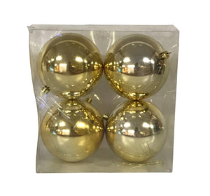 Santas Forest 99925 Shatterproof Christmas Decorative Ball, Assorted Color,100mm