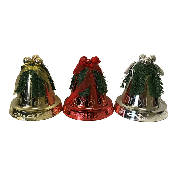Santas Forest 99929 Shatterproof Christmas Decorative Bell, Assorted Color,200mm