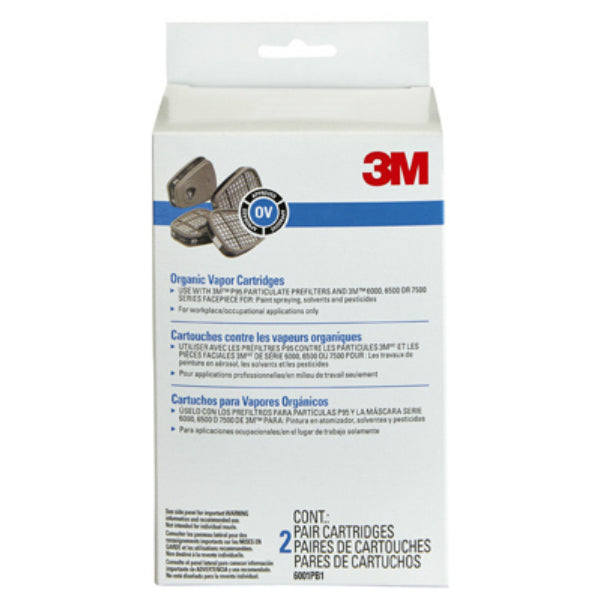 3M 6001P1-DC Organic Vapor Replacement Cartridge