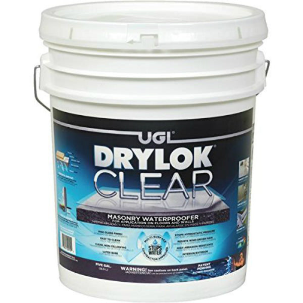 Drylock 20915 Clear Masonry Waterproofer, 5 Gallon