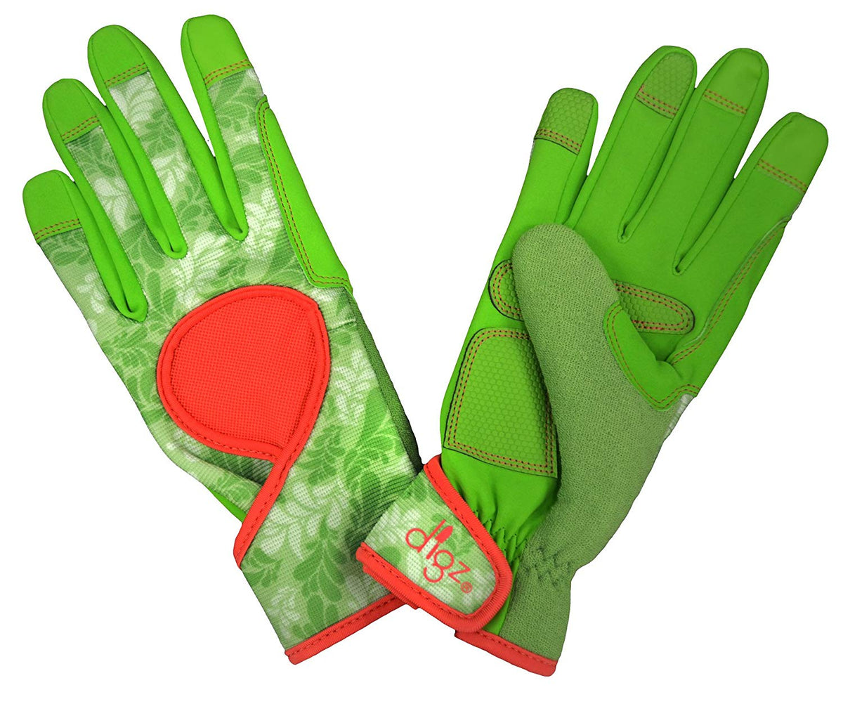 Digz 7654-23 Women's Signature Gloves w/Touchscreen Compatible Fingertips, Large