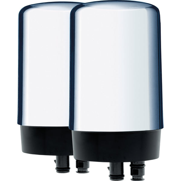 Brita 36312 Replacement Filters for Chrome Faucet Mount System, 2-Count