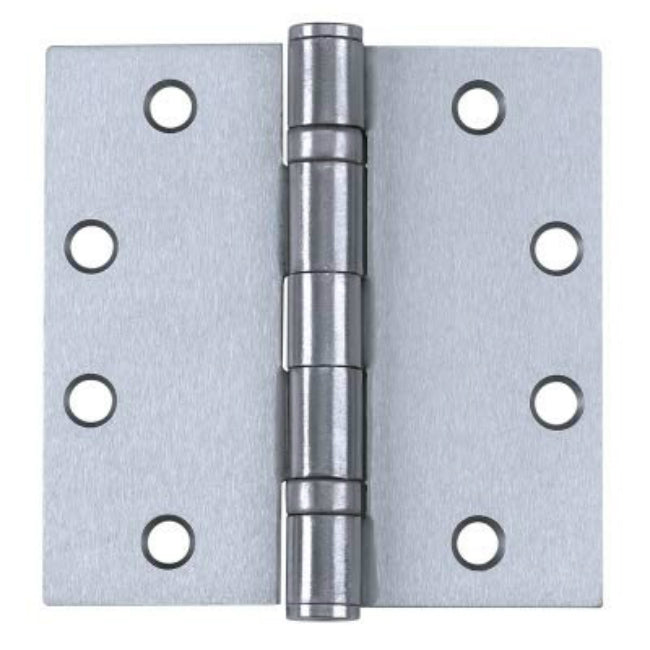 Tell HG100316 Non-Removable Pin Hinge w/ Square Corners, Satin, 4.5" x 4.5"