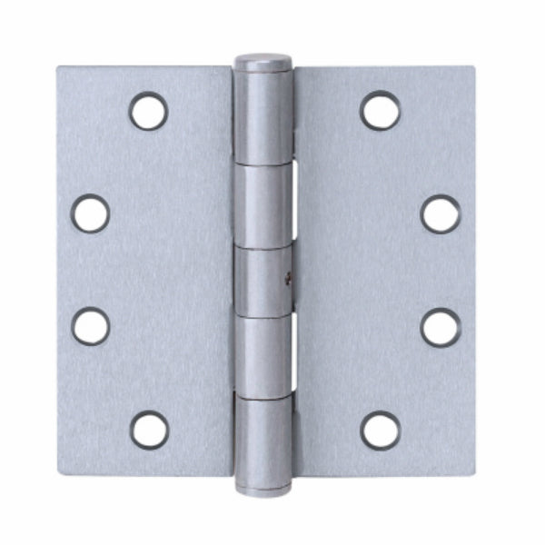 Tell HG100323 32D-Spring Hinge with Square Corners, Stainless Steel, 3.5" x 3.5"