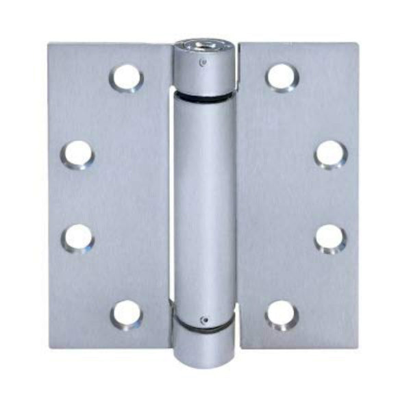 Tell HG100321 32D-Spring Hinge with Square Corners, Stainless Steel, 4" x 4"