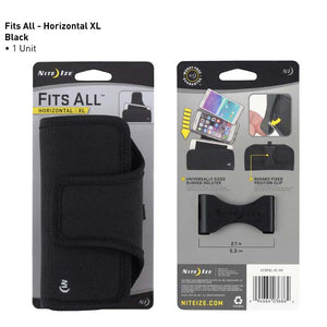 Nite Ize CCSFXL-01-R3 Fits All Horizontal Phone Cases, Black, Extra Large