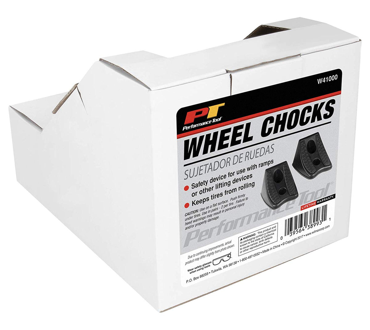 Performance Tool W41000 Plastic Wheel Chocks