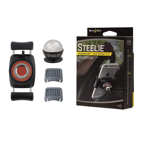 Nite Ize STFK-01-R8 Steelie FreeMount Vent Kit, Fits Phones 2.24" - 3.54"