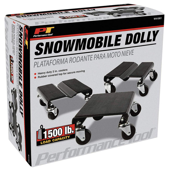 Performance Tool W41061 Snowmobile Dolly, 1500 Lb Load Capacity