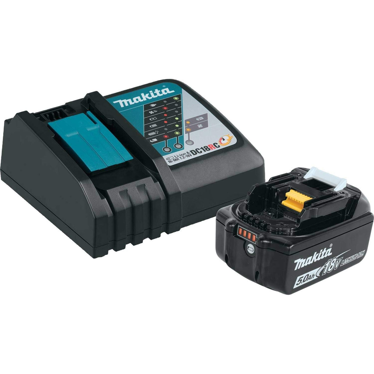 Makita BL1850BDC1 Lithium-Ion Battery and Charger Starter Pack