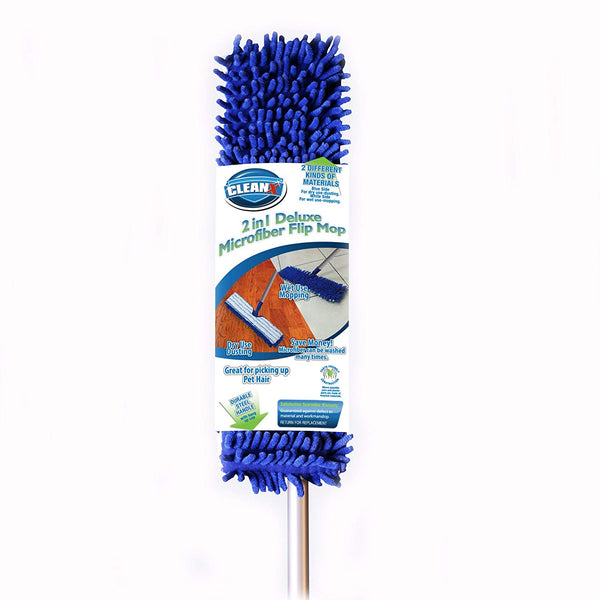 Simple Spaces 7014X 2 In 1 Microfiber Dustmop