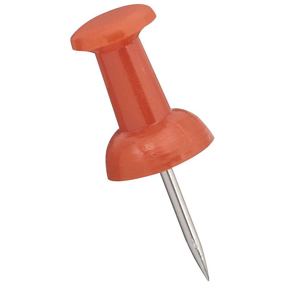 National Hardware N259-721 Red Push Pins, Red