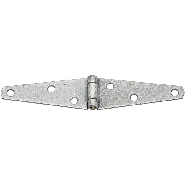 National Hardware N127-753 Light Strap Hinge, Galvanized Steel, 3"