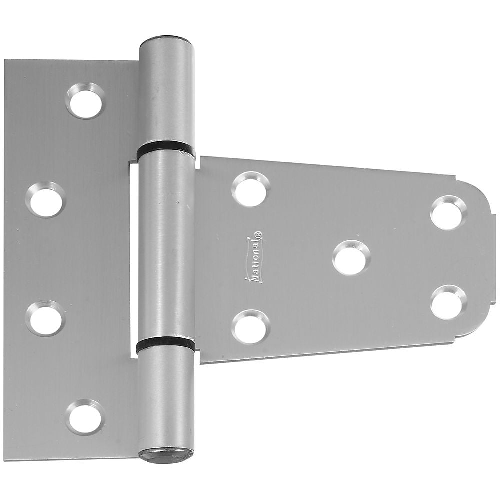 National Hardware N342-576 Lighter Duty Gate T Hinge, Aluminum, 3-1/2"