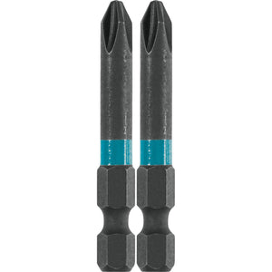 Makita A-96659 ImpactX Phillips S2 Steel Power Bit, 2 Inch