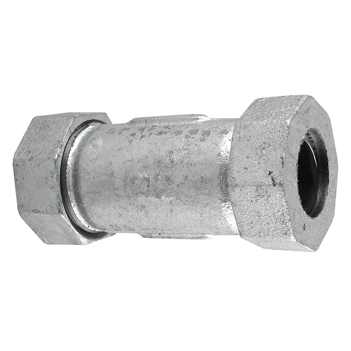 B&K 160-006HP Galvanized Pipe Repair Compression Coupling, 1-1/4"